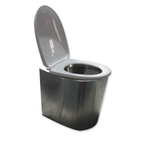Interiores 3000ml Marine Toilet Wire Drawing de aço inoxidável do transporte da