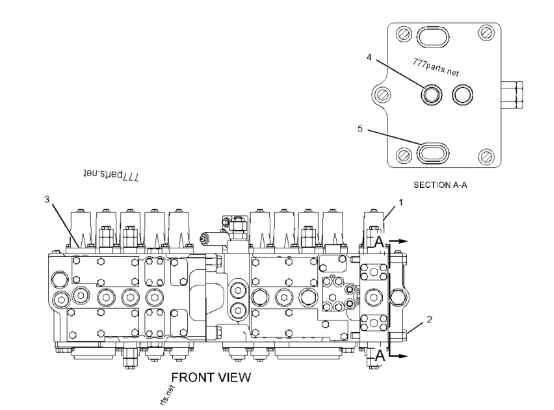 SBS120 59195 2726955 1626176 320D, 320D FM, 320D FM RR,  320D GC, 320D L, 320D LN, 320D LRR, 320D RR,HYDRAULIC PUMP Without gearbox