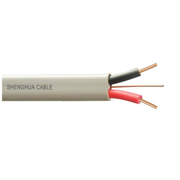                    Oxygen-Free Copper Core BVV House Wire 1.5-6mm² - Double Layer PVC Sheathed Power Cable with 70º C Thermal Endurance for Lighting Circuits & Permanent             