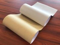 CPP Glitter Film with Metallic Gold Flakes Sparkling Shimmer Effect for Decorations & Packaging, Eye-Catching Design