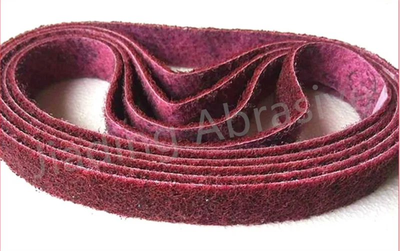 Coarse Grit Stainless Steel Abrasive Sanding Belt 3x21 220 Tensile Resistant