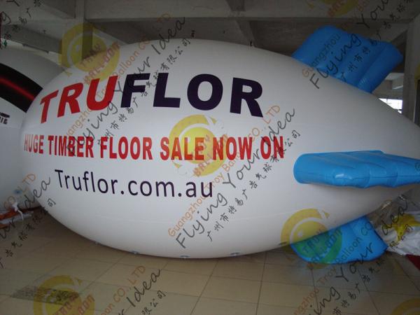 Custom Fireproof Helium Airship Large PVC for Outdoor Events