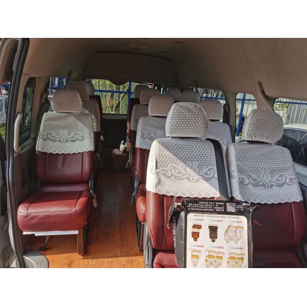 Бензин автоматической передачи 2.7L автобуса Тойота Hiace 13seats подержанный мини