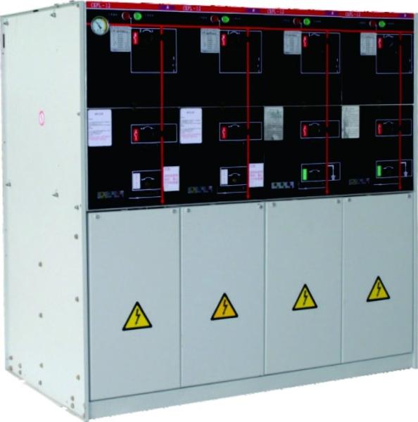 Safe Power Distribution Switchgear , Power Plant Switchgear Ndoor Wall Installation