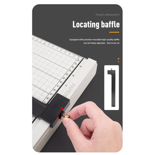 Prise en charge de la personnalisation du découpage de papier en acier A4 Zequan