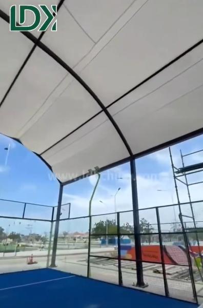Year Round Padel Excellence Under A Retractable Protective Canopy