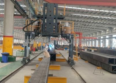 linha de produção linha do feixe de 4000mm H de soldadura automática máquina do feixe