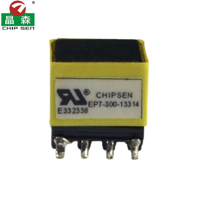 EP7 Mini SMPS Pulse Transformer Excellent EMI Shielding Custom SMD PCB Mount