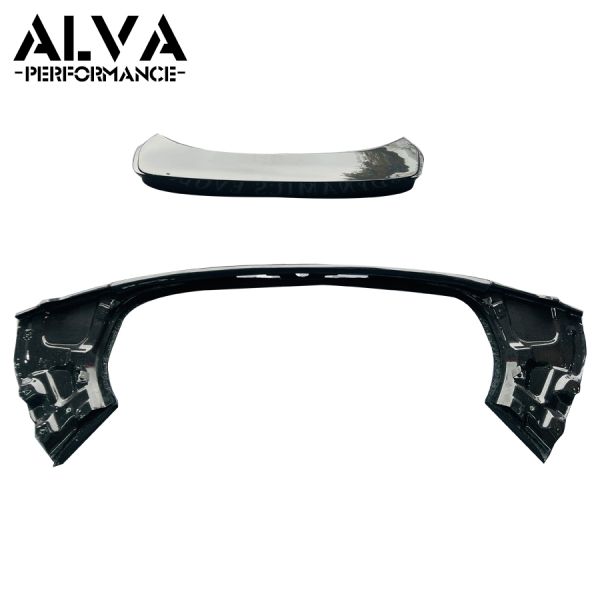 Dry Carbon Fiber Rear Spoiler Assetto Fiorano Type Ducktail Rear Wing Tailored for Ferrari SF90 Stradale PHEV Vehicles
