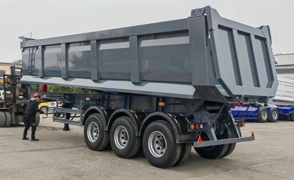 Wabco Relay Valve U Shape Semi Trailer For Transporting Large Size Rock/Coal/Sand/Stone