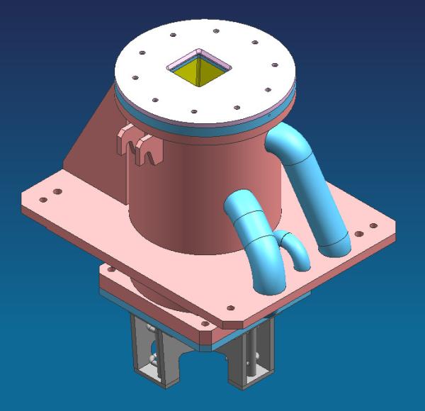 ISO 9001 Ccm Parts Accessories Parabolic Tubular Mould & Copper Tube