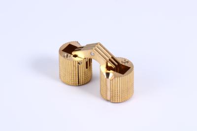 Folding Small Adjusting Concealed Hinges Satin Nickel Surface Treatment