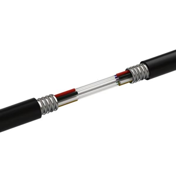 Câble à fibre optique pour conduit extérieur GYTS GYTA GYTA53 G652D Câble optique à fibre blindée