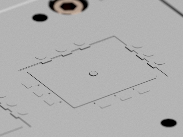 OEM / ODM: Cold Runner Injection Molding & Transparent Medical Instrument Bottom Shell (1*2) No.23672