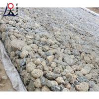 Galvanized Woven Hexagonal Wire Box Gabion Mesh Rock Cage Retaining Wall