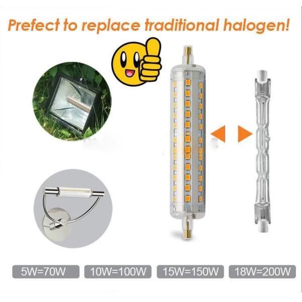 5W LED R7S light 78mm 360 degree mini J118mm R7S outdoor light Epistar SMD2835 replacement for traditional halogen lamp
