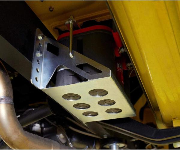 Customized Packing Motors Custom Steel Weld-On Remote Mount Car Battery Relocation Box