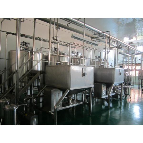 3000L/H Stainless Steel Dairy Processing Plant for Milk Yogurt Cheese Butter and Ice Cream