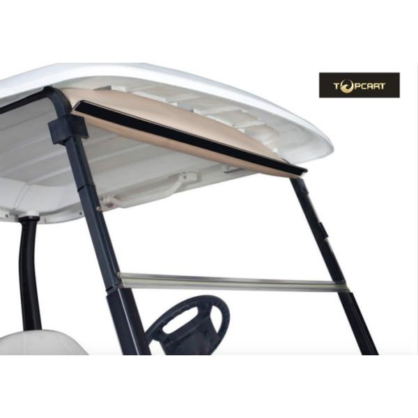 Deluxe Portable Electric Golf Cart Parts Golf Cart Windshield for Sand Clear