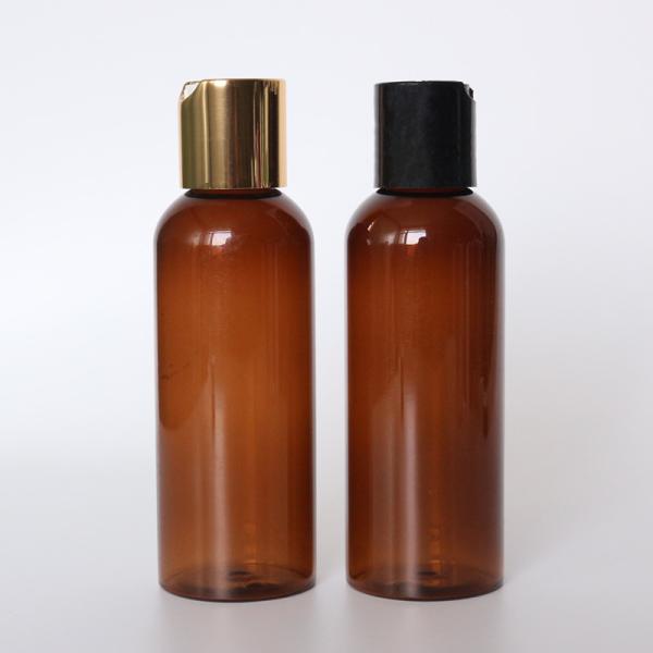 Las botellas plásticas del ANIMAL DOMÉSTICO 100ML despejan las botellas de ronda de Cosmo con los casquillos naturales del top del disco