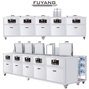 нержавеющая сталь SUS304 EMF 135L 40KHz уборщика автозапчастей 5Tanks ультразвуковая