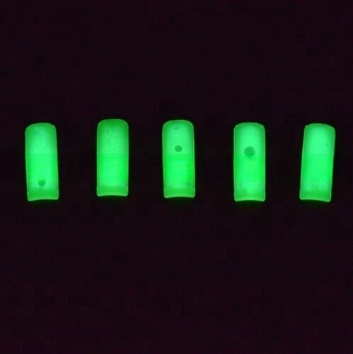 2 Years Shelf Time Assorted Colors Glow Finger Nail for Halloween Festival Favor Supply