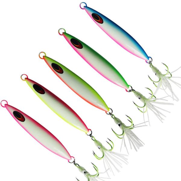 Sea Fishing Slow Jigging Lure Metal BaitShore Artificial Fishing Hook