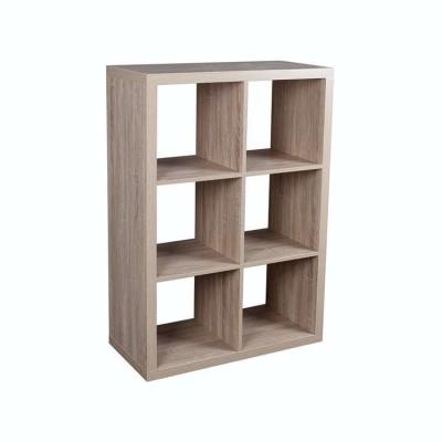 Modern design Living Room MDF Wood portable book shelf furniture