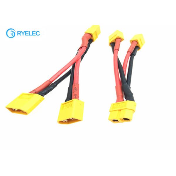 Femelle fantôme du connecteur 1 du câble XT60 de parallèle de cardan de batterie