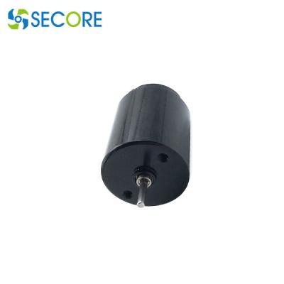 motor PMDC da C.C. de Coreless da escova do metal de 24mm para a janela elétrica