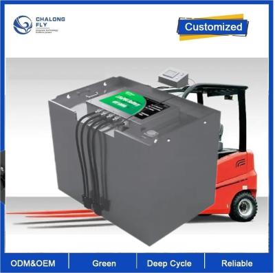 OEM empilhadeira de caminhão bagagem trentrunk transportador de bateria de lítio packs 80V 420Ah ciclo de vida longa de chumbo-ácido para íon de lítio