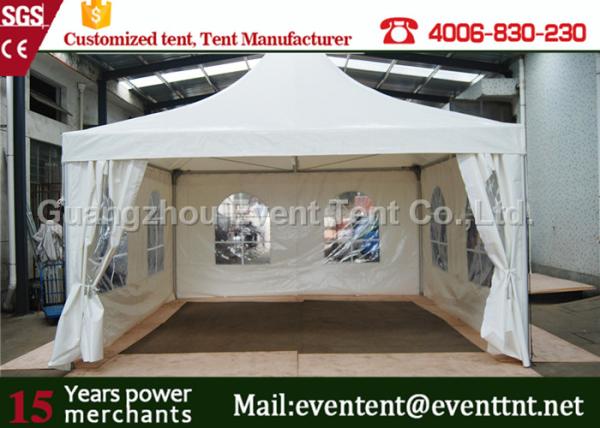 White Large Outdoor Tent Commercial Gazebo Heavy Duty ISO Certification for wedding
