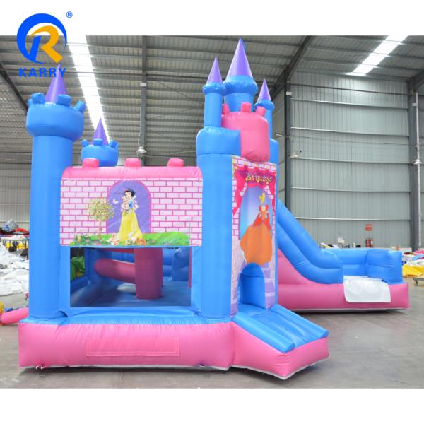 Princess Party Castle Jumper Inflatable Moonwalk Bouncer for Active Entertainment