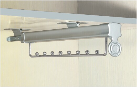 MR013   Wardrobe Multifunctional Rack: Double Slide Eight Ball clothes Rack