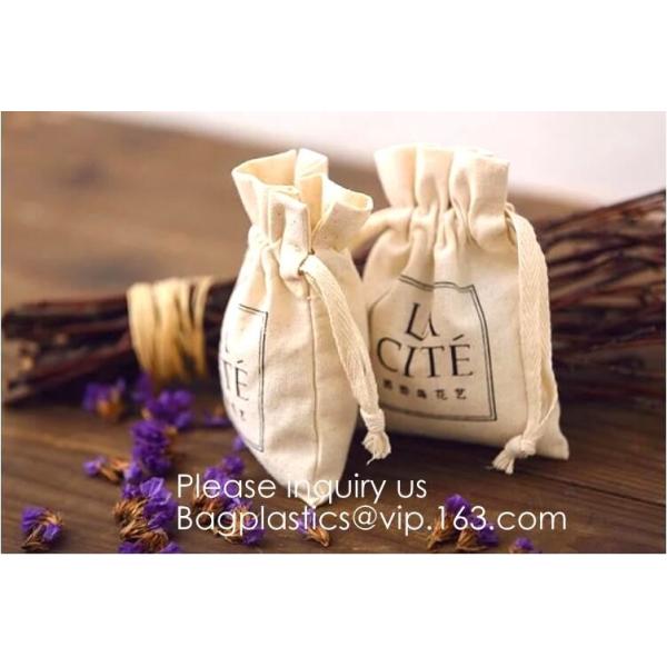 Wedding Party Favor Gift Drawstring Bags 100% Cotton Pouch,Fabric Reusable Drawstring Gift Bag | Eco-Friendly Alternativ