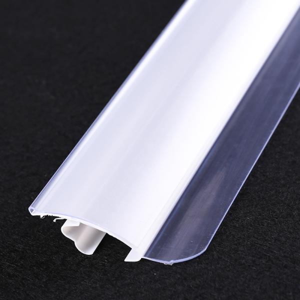 El tenedor de etiqueta plástico de precio para el estante del supermercado modificó para requisitos particulares