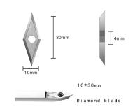 El carburo de diamante indexable inserta el número original de bordes de corte 4