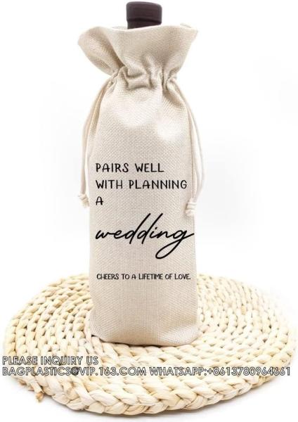 Gift Promotion Gifts For Coworkers Wine Bag Goodbye Farewell Leaving Gift For Coworkers Boss Employee Drawstring