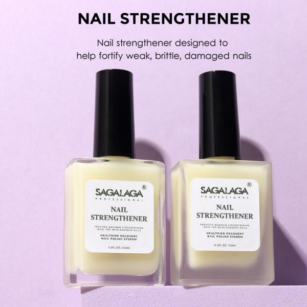 Protéine d'acier certifiée MSDS Halal Renforçateur d'ongles pour la croissance traitement au gel 48 PCS OEM