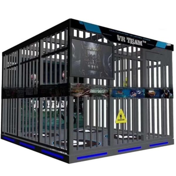 380V 9d Virtual Reality Simulator 4 Person Big Shooting Room