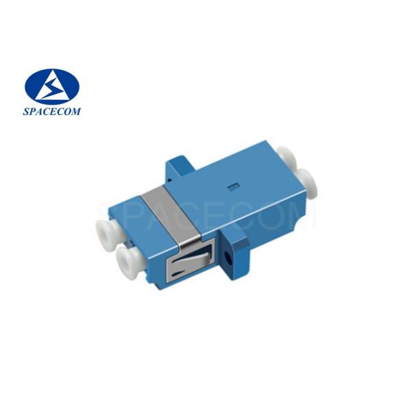 Low Insertion Loss Fiber Optic Adapter , Duplex LC PC Adapter