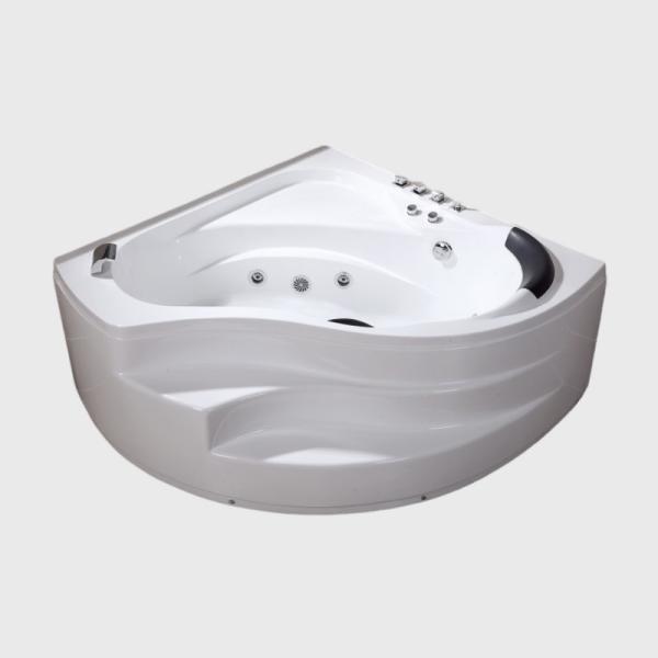 CUPC salle de bain blanche indépendante baignoire jacuzzi 67 pouces pour adultes trempage