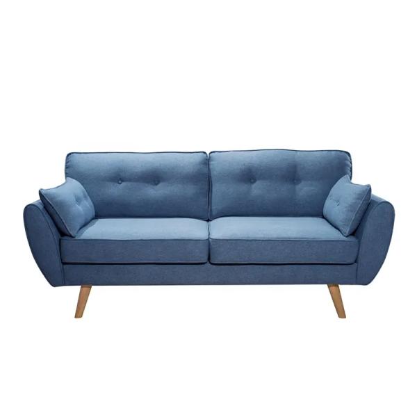 Luxury Nontoxic Home Fabric Sofa For Living Room Multicolor Antiwear