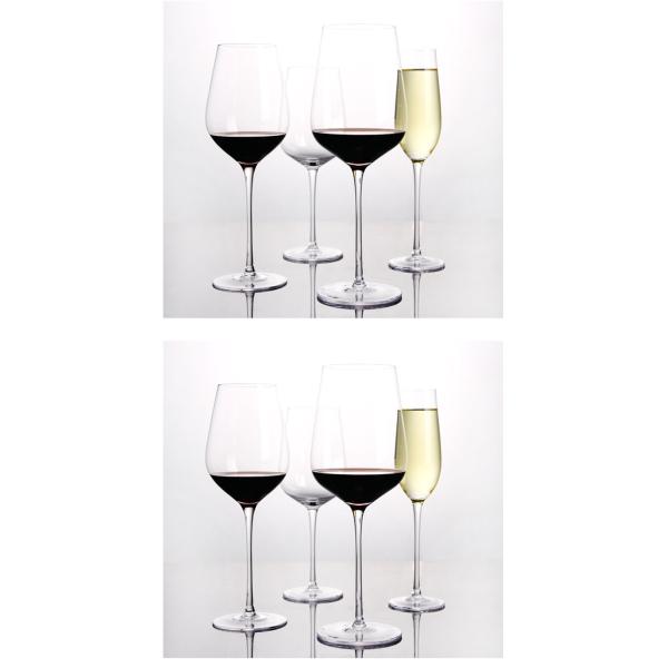 Слант бокал индустрий 450мл, уникальные форменные стекла Кристл Шампани