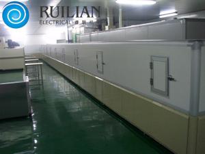 As lãs de quartzo pulverizam o tipo forno automático do túnel da corrente da p