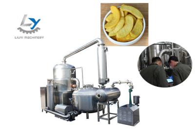 Low Temperature Vacuum Fried Chips Machine , Jackfruit Chips Making Machine