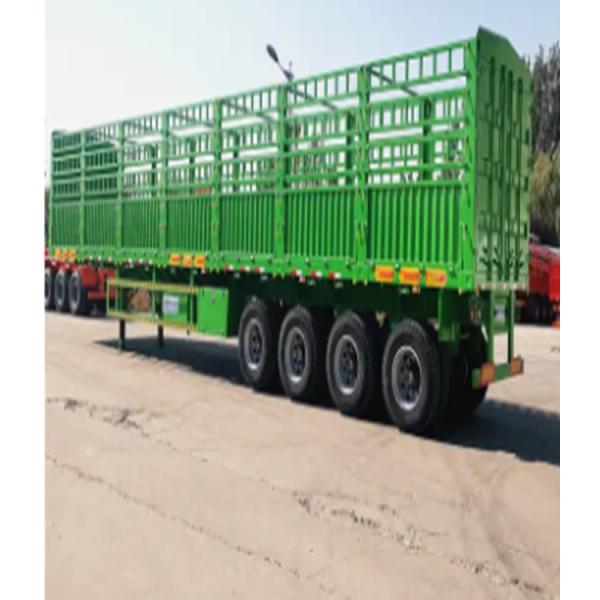 Три оси 40T высокие стены ограждения грузовой козырь полуприцеп для оптовых грузов сельскохозяйственных и побочных продуктов транспорт