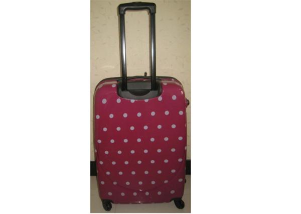Cute ABS PC Luggage Bag Set 20 / 24 / 28 Inch Carry On With 4 Wheels