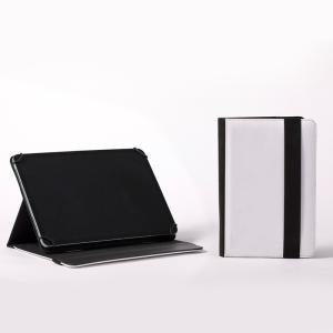ユニバーサル マルチアングル サポート 空白 レザー サブライメーション タブレットケース 7' から 11'