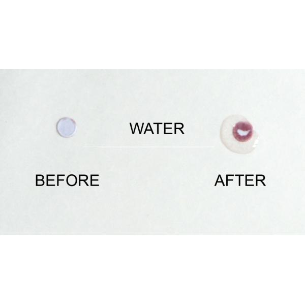 O filme de Bopp autentica a etiqueta do indicador da água para a prova da compensação